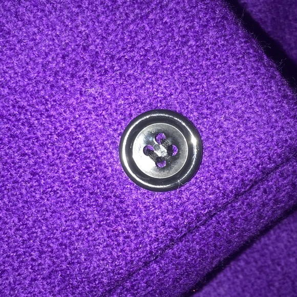 Genny Purple Suit Jacket Skirt Original Owner size 10 - Picture 6 of 15